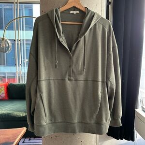 Z SUPPLY 1/4 SNAP PULLOVER L